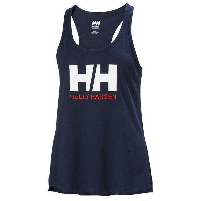 Tricou de Damă fără Mâneci LOGO SINGLET 33838 Helly Hansen 597 Bleumarin