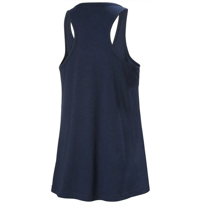 Tricou de Damă fără Mâneci LOGO SINGLET 33838 Helly Hansen 597 Bleumarin