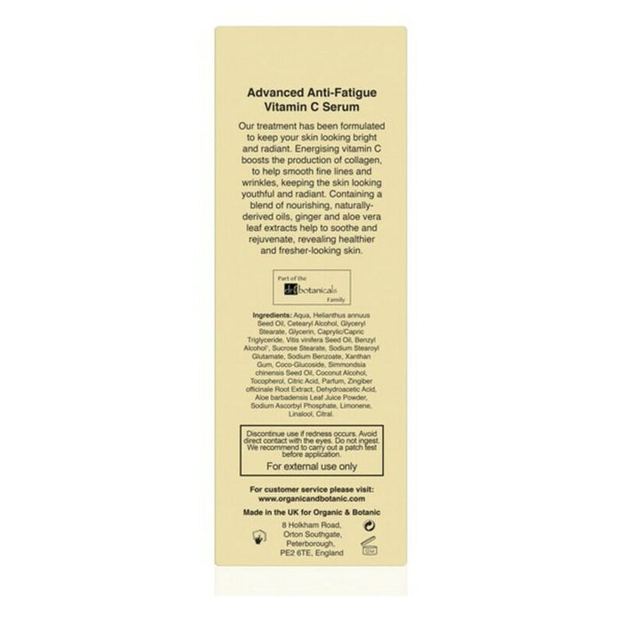 Serum de Față For Men Organic & Botanic (30 ml)