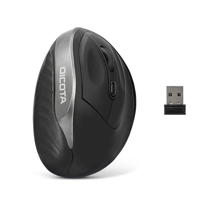 Mouse Ergonomic Optic Dicota D31981 Negru 1600 dpi