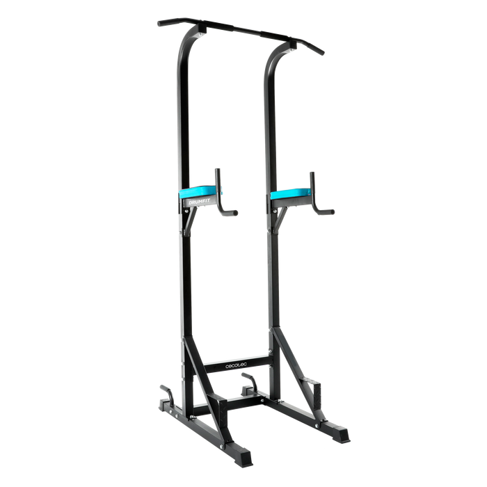 Stație multifuncțională de antrenament Cecotec Drumfit PullUps 4000, 5 exerciții, 150 kg, 109 × 104 × 223 cm