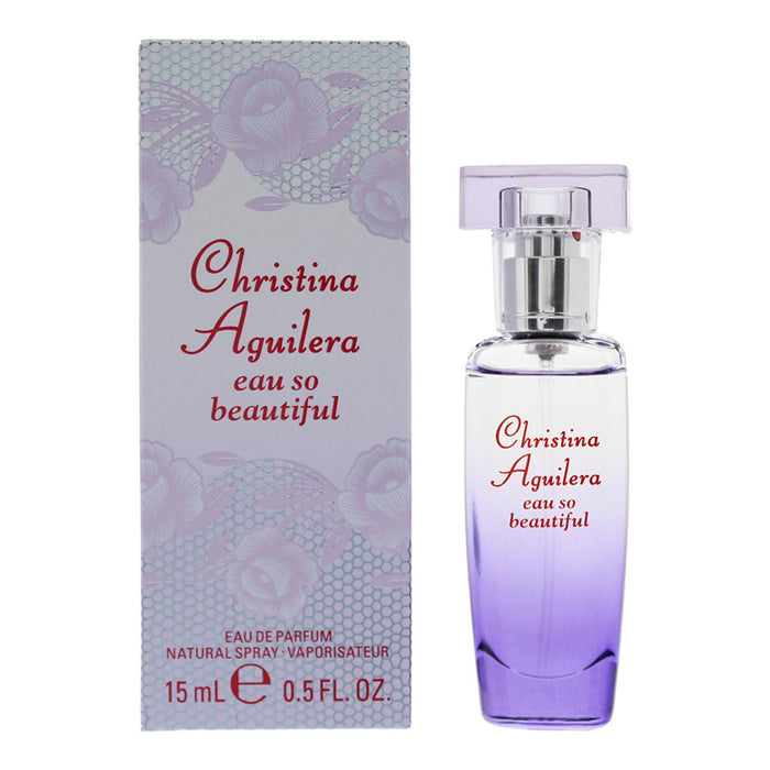 Apă de parfum Christina Aguilera Eau So Beautiful, pentru femei, 15 ml