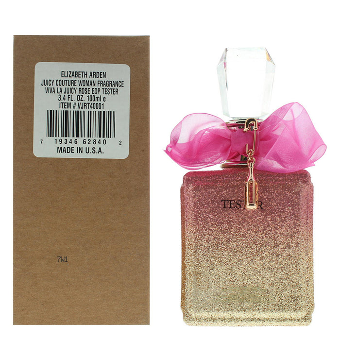Apă de parfum Juicy Couture Viva La Juicy Rose, pentru femei, 100 ml, tester
