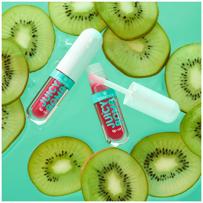 Set 5 uleiuri de buze, essence Juicy Bomb, 5 buc., finish lucios, vegane