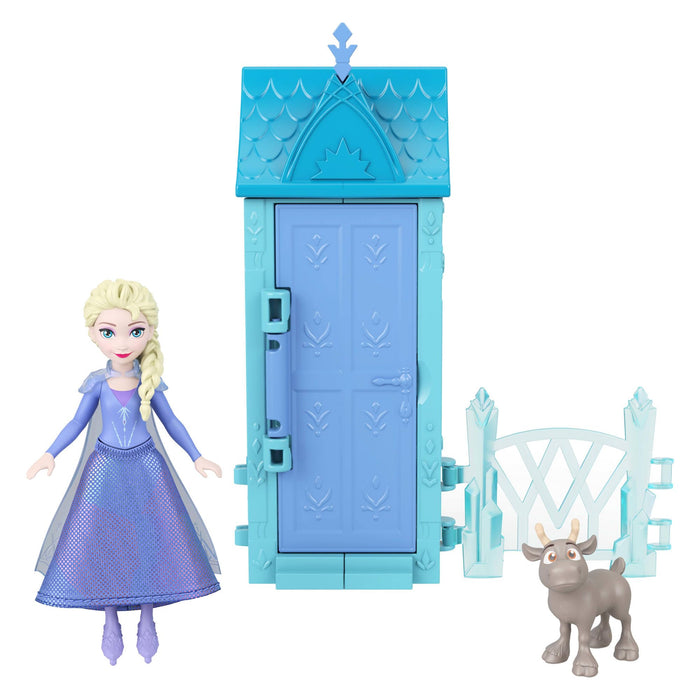 Set de joacă Mattel Disney Frozen Arendelle, diverse modele, mini păpușă, 5 piese