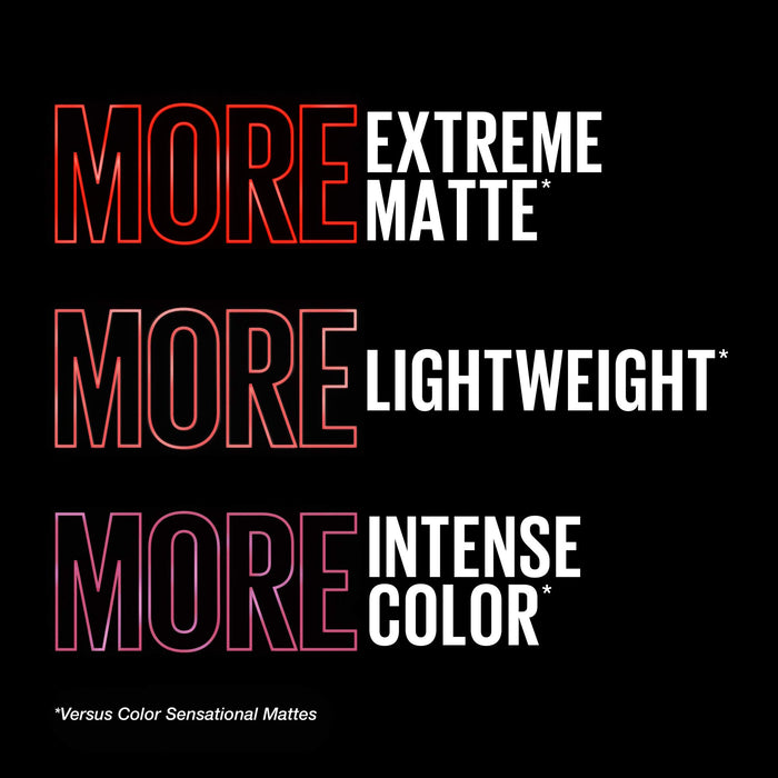 Ruj mat, Maybelline, Color Sensational Ultimatte, Ruby Red