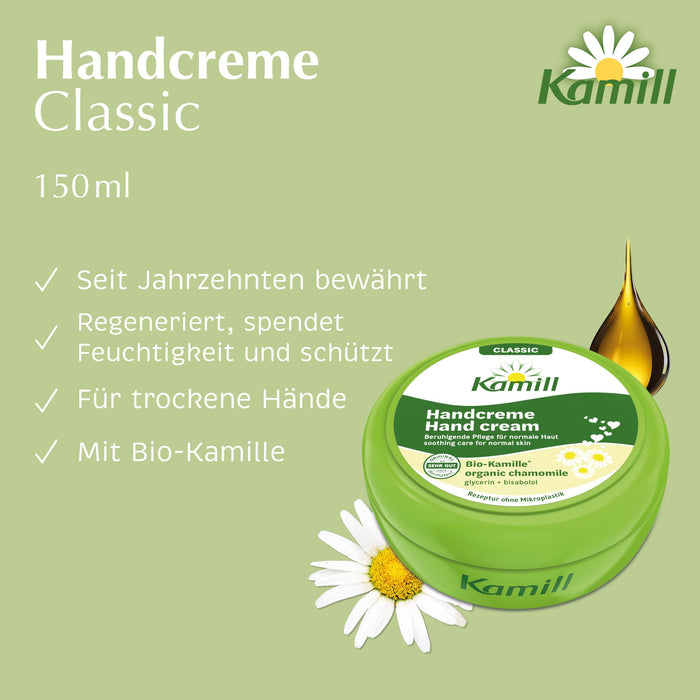Cremă de mâini Kamill Classic, 2 x 5,29 fl oz, borcan