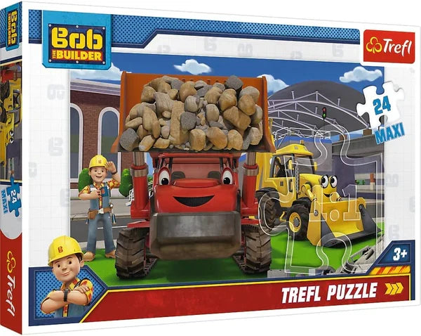 Puzzle Trefl Bob the Builder, 24 piese maxi, 3+ ani