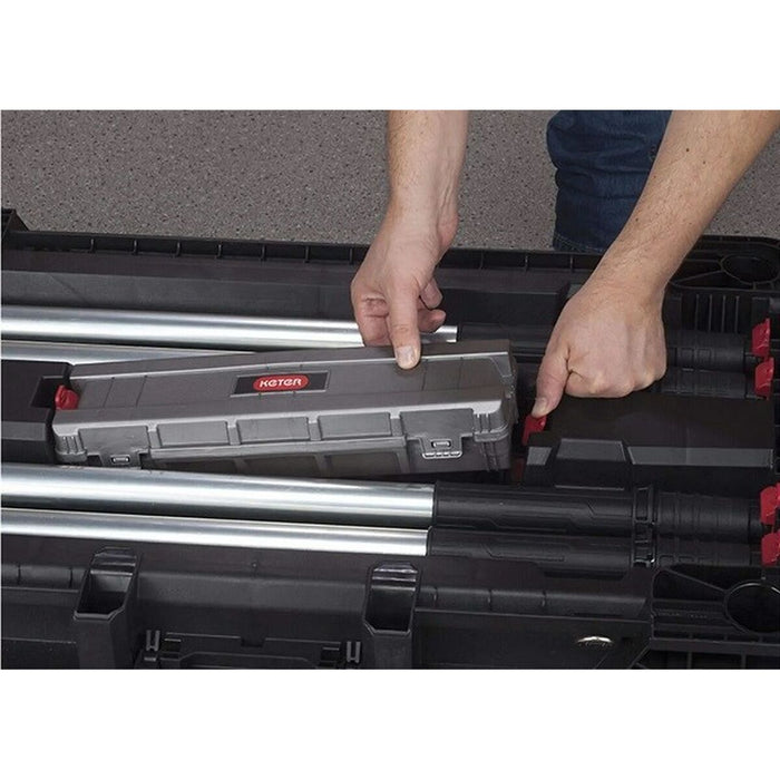 Banc de lucru pentru utilaje și dispozitive Keter   88 x 55,4 x 11,2 cm