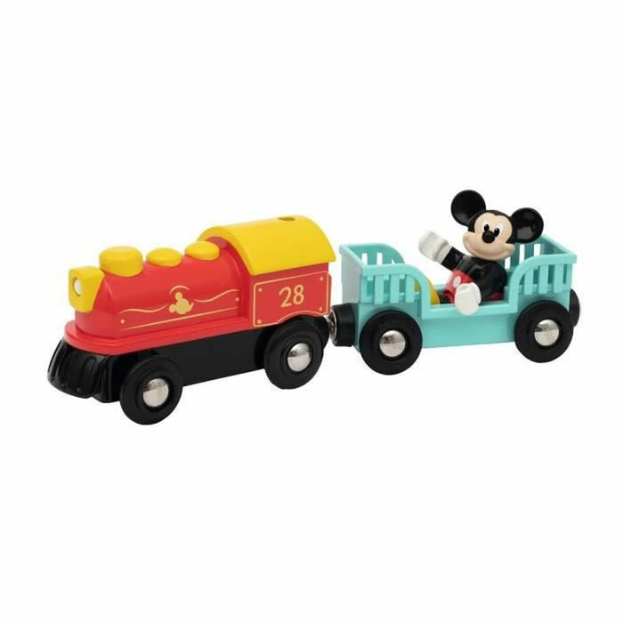 Playset Brio Micky Mouse Battery Train 3 Piese
