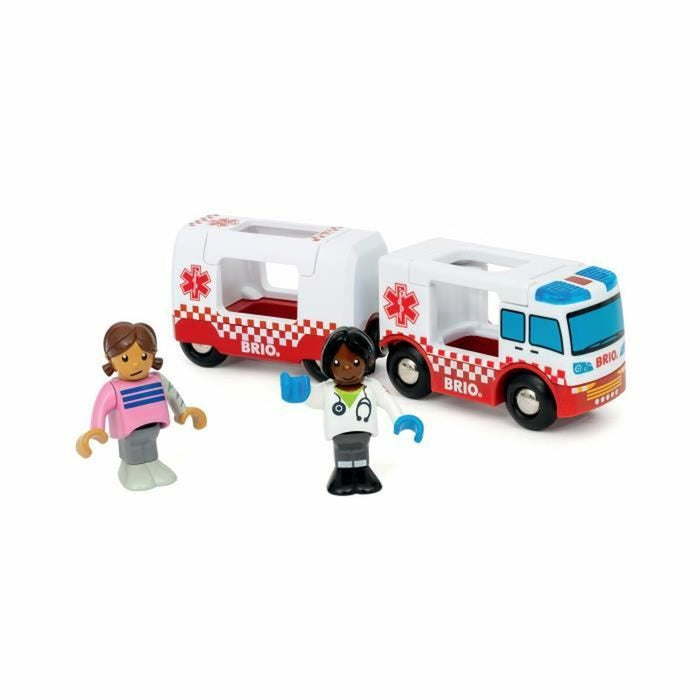 Playset Brio Rescue Ambulance 4 Piese