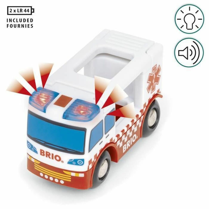 Playset Brio Rescue Ambulance 4 Piese