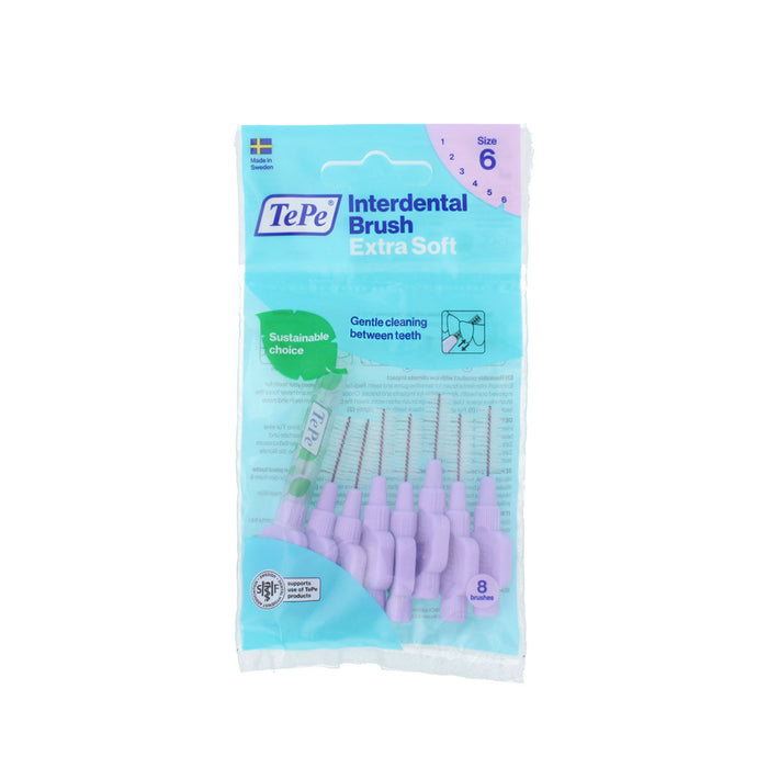 Perii interdentare Tepe Liliachiu Supersoft (8 Piese)