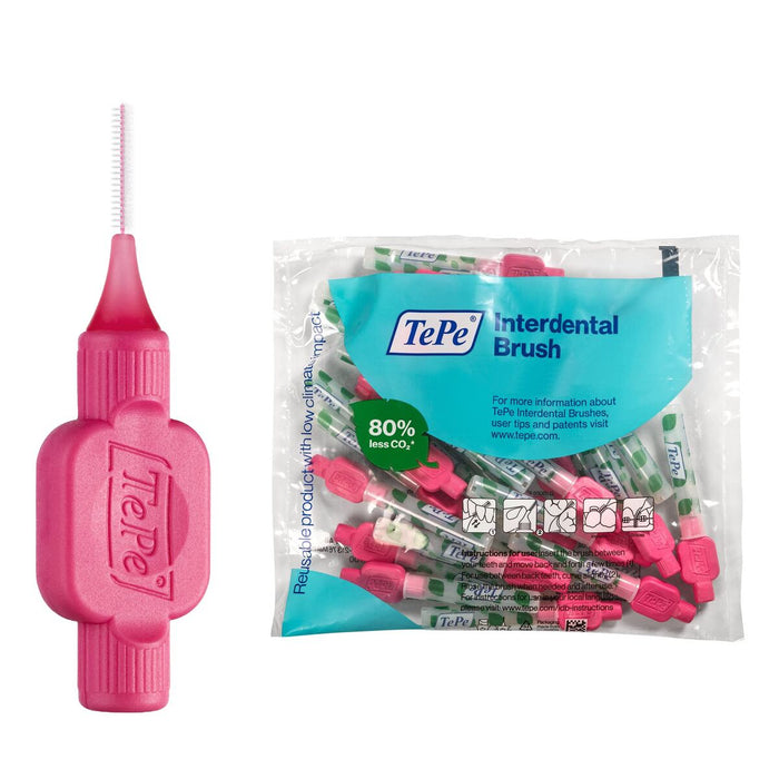 Perii interdentare Tepe Original Roz 0,4 mm 25 Unități