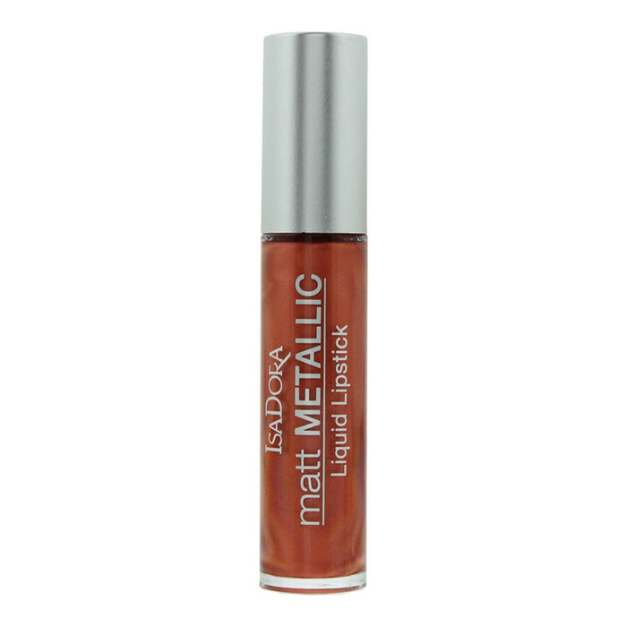 Ruj lichid IsaDora Matt Metallic, nuanța 82 Cupru crom, 7 ml