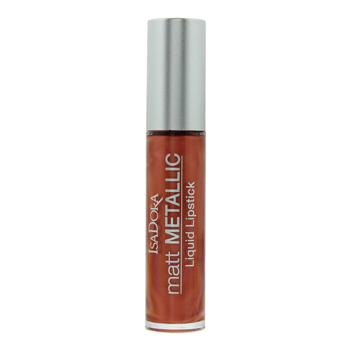 Ruj lichid IsaDora Matt Metallic, nuanța 82 Cupru crom, 7 ml