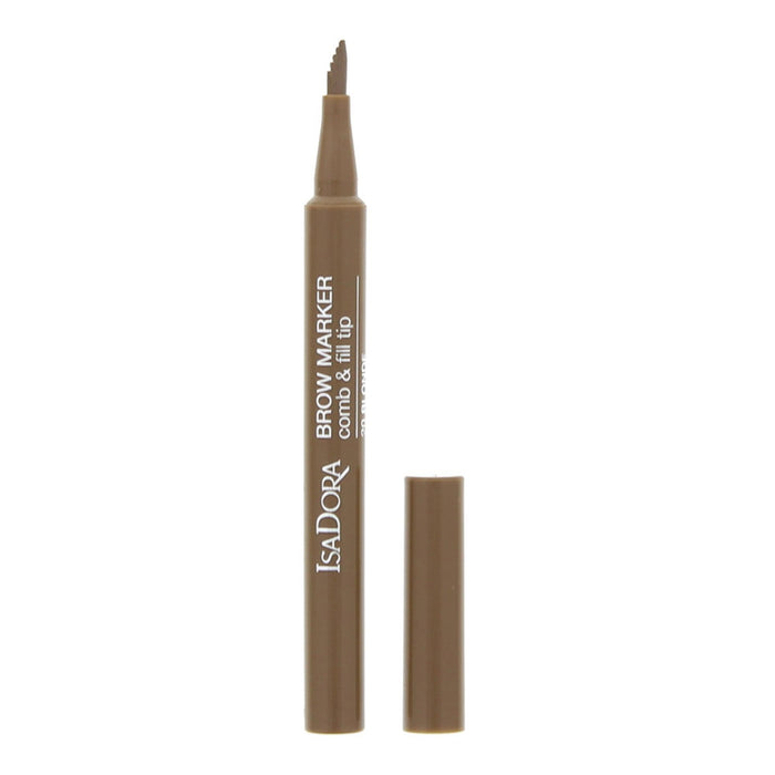 Tuș pentru sprâncene IsaDora Brow Marker, nuanța 20 Blondă, 1 ml