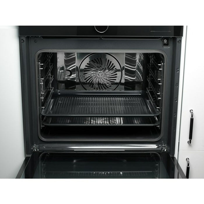 Tavă pentru Cuptor AEG A9OOAF00 Negru 45 x 2,5 x 38,5 cm Oțel inoxidabil (1 Piese)