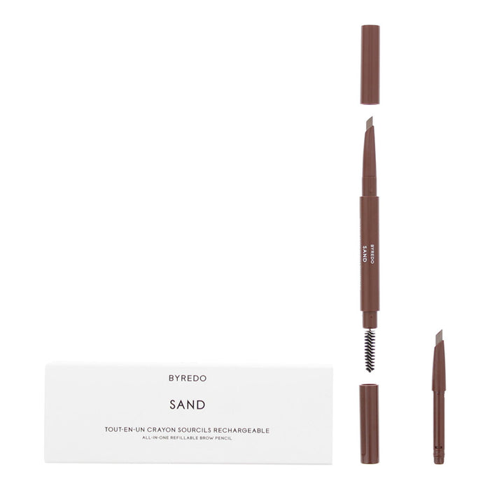 Creion pentru sprâncene Byredo All-In-One, rezistent la apă, nuanța 01 Sand, 0,5 g