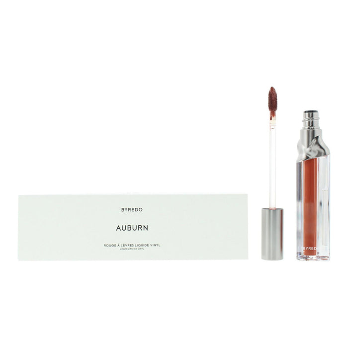 Ruj lichid Byredo Vinyl, nuanța 222 Auburn (roșcat), 4 ml