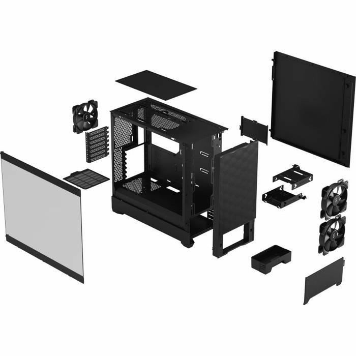 Unitate Semi-tower ATX Fractal Pop Air Negru