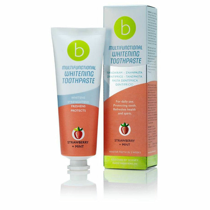 Pastă de Dinți pentru Albire Multifunctional Strawberry Mint Beconfident (75 ml)