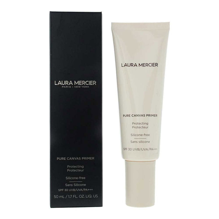 Primer de machiaj Laura Mercier Pure Canvas Protector, fără silicon, SPF 30, 50 ml
