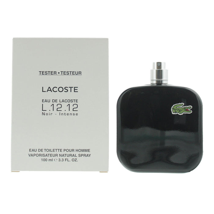 Apă de toaletă Lacoste Eau de Lacoste L.12.12 Noir Intense, pentru bărbați, 100 ml, tester