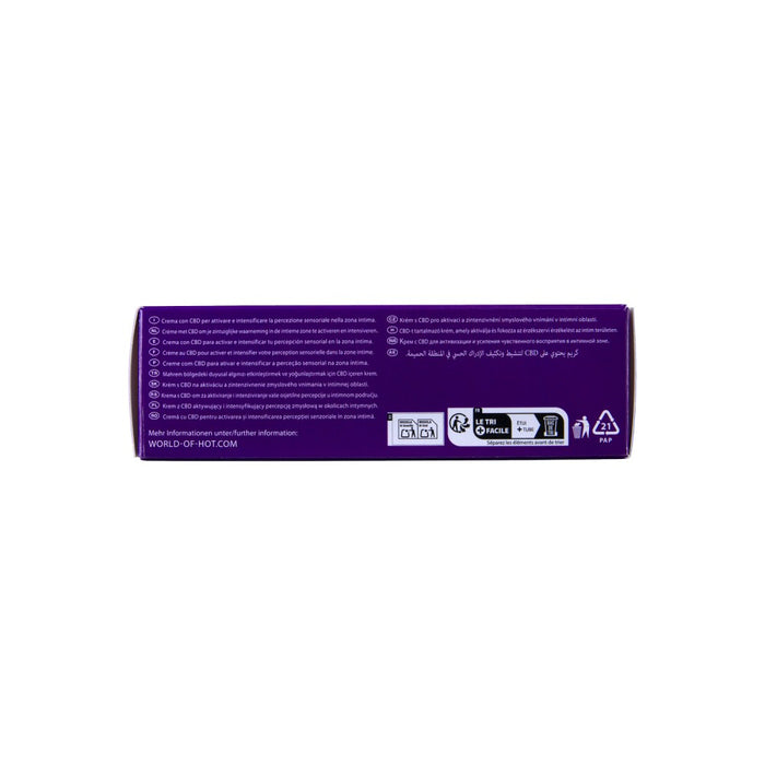 Cremă intimă, Hot V-Activ, cu CBD, 50 ml