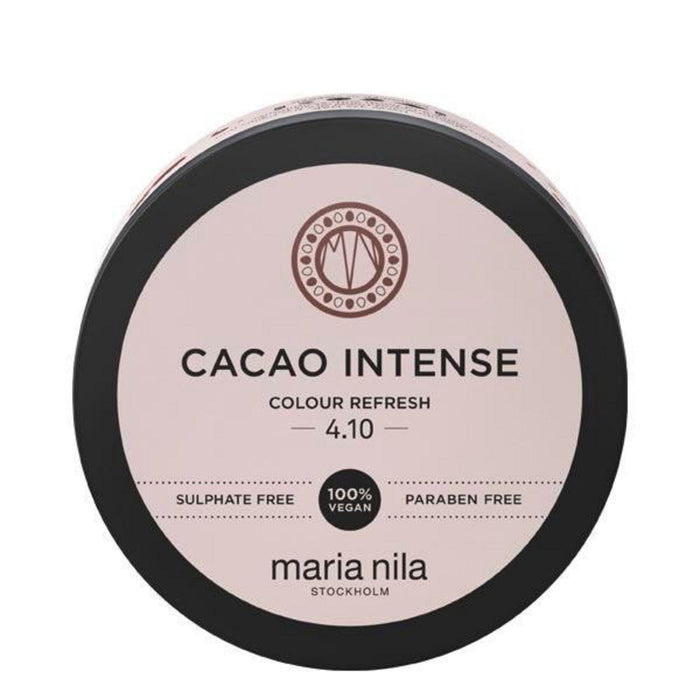 Mască de colorare a părului Maria Nila Colour Refresh, nuanța 4.10 Cacao Intense, 100 ml