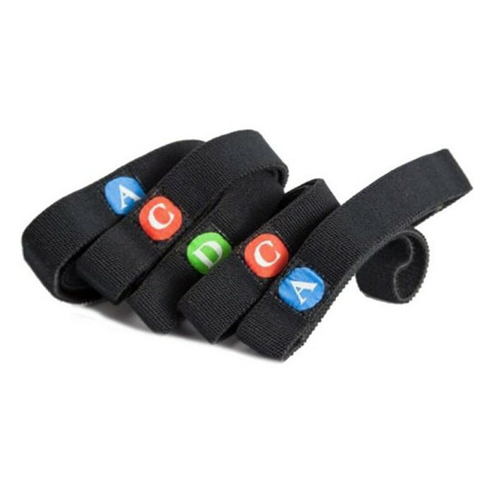 Curea Sveltus Negru (1400 x 25 mm)