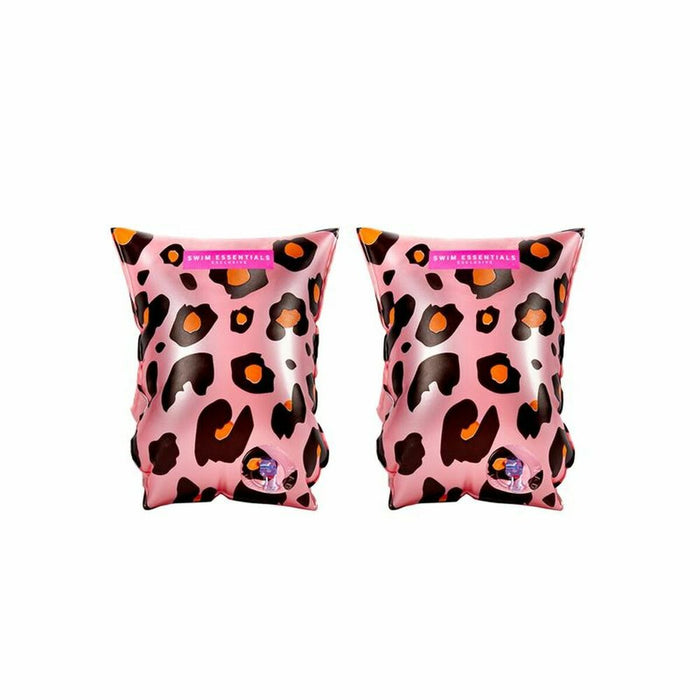 Manșoane Swim Essentials Leopard Roz 2-6 ani