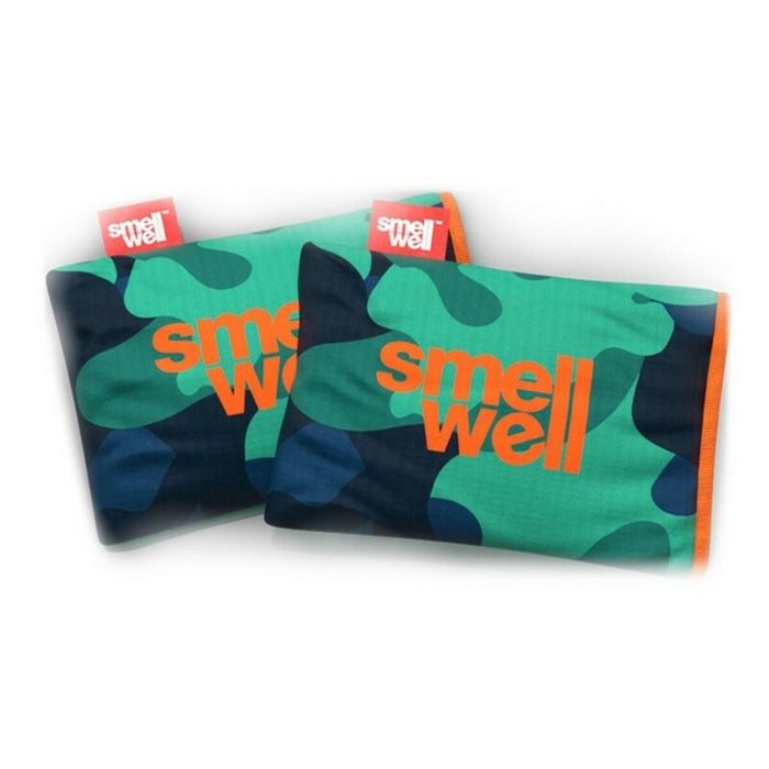 Odorizant pentru încălțăminte Active Geometric Orange Smell Well  Active Camo (2 Unități)