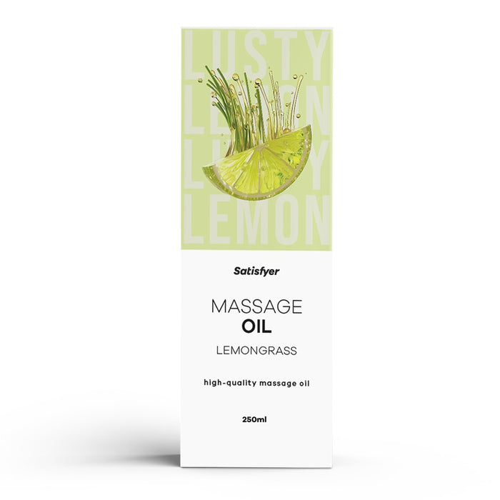 Ulei de masaj, Satisfyer Lemongrass, 250 ml