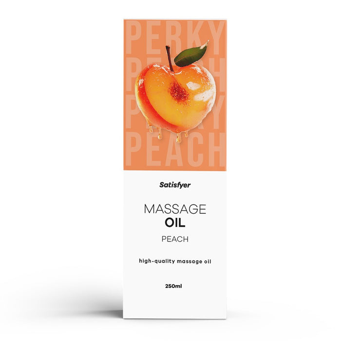 Ulei de masaj, Satisfyer Peach, aromă de piersică, 250 ml
