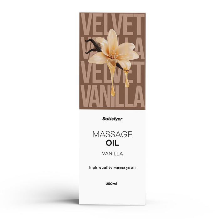 Ulei de masaj, Satisfyer, Vanilla, aromă de vanilie, 250 ml