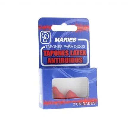 Maries Antinoise Latex Earplugs, 2 bucăți roz