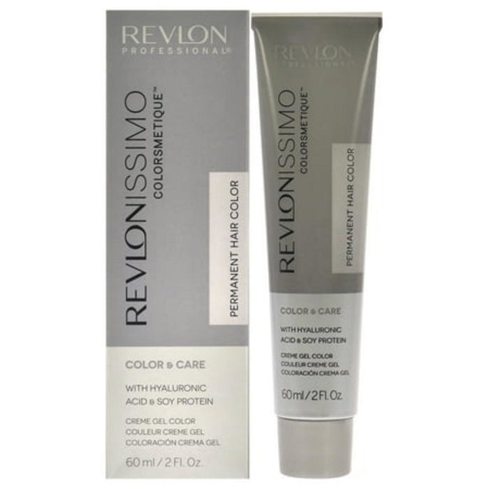 Vopsea permanentă de păr Revlon Revlonissimo Colorsmetique, nuanța 7.32 Medium Golden Pearl Blonde, 60 ml