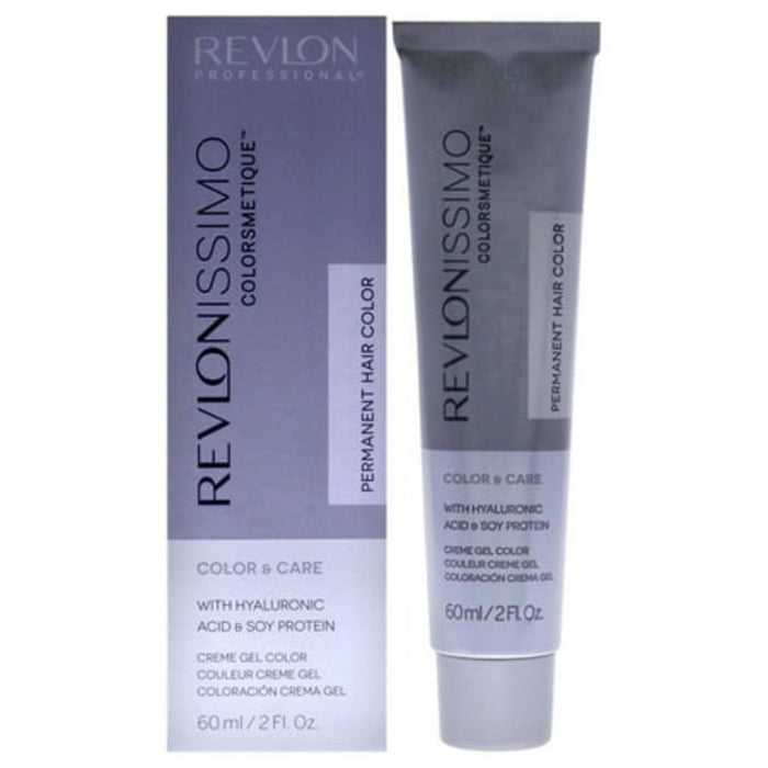 Vopsea permanentă de păr Revlon Colorsmetique, cu acid hialuronic, nuanța 4.5 Medium Mahogany Brown, 60 ml