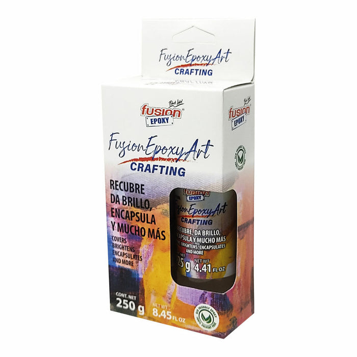 Epoxy resin Fusion Epoxy Black Label Rescrbl 2 Piese 250 g Transparent