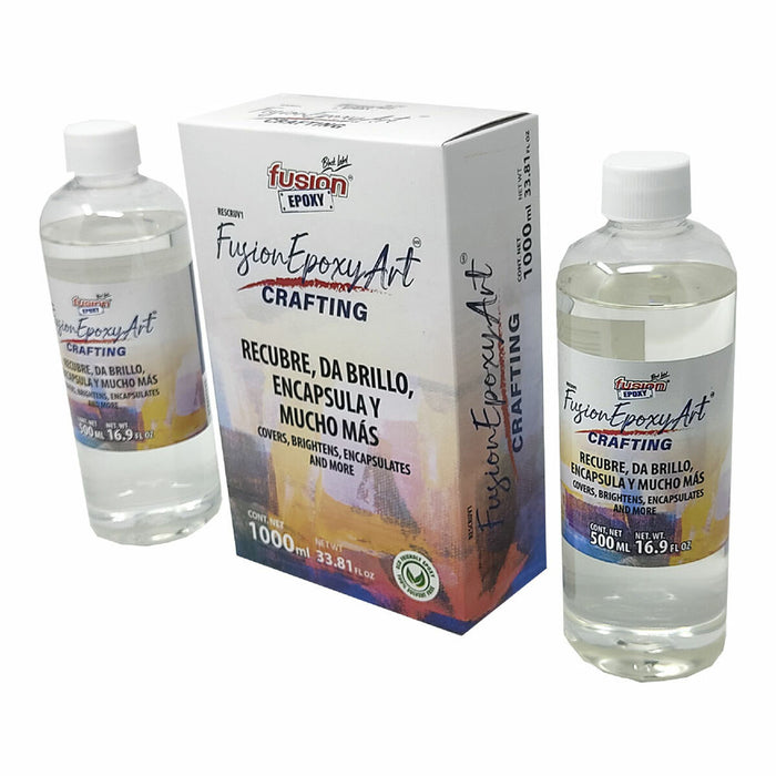 Epoxy resin Fusion Epoxy Black Label Rescruv1 Transparent 1 L 2 Piese