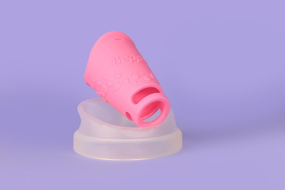 Tampon menstrual reutilizabil, Asha - Beppy, Hollow, silicon medical, 15 ml, roz
