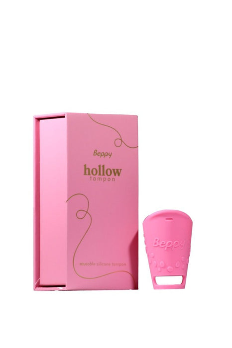 Tampon menstrual reutilizabil, Asha - Beppy, Hollow, silicon medical, 15 ml, roz