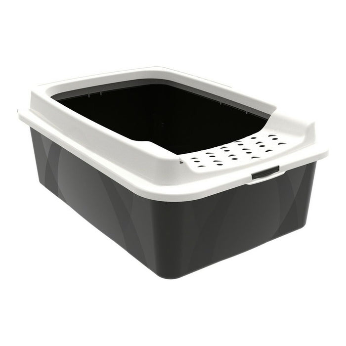 Nisip pentru pisici Rotho My Pet Bonnie Eco 56 x 17 x 40 cm Alb/Negru