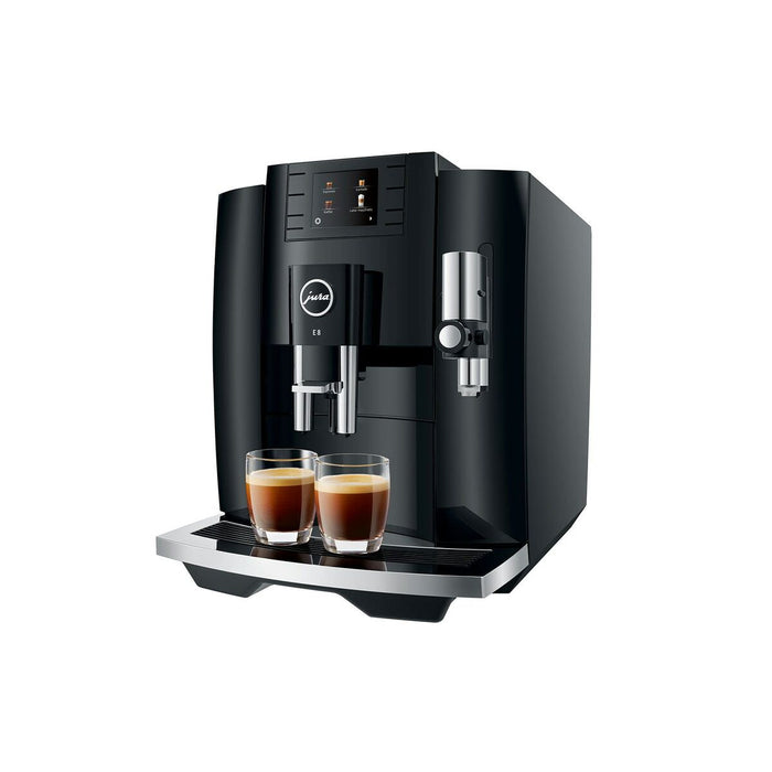 Aparat de cafea superautomat Jura E8 Piano Black (EB) Negru Da 1450 W 15 bar