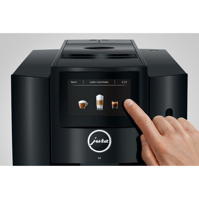 Aparat de cafea superautomat Jura S8 Negru Da 1450 W 15 bar