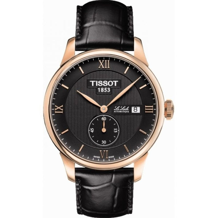 Ceas Bărbați Tissot LE LOCLE AUTOMATIC Negru (Ø 39 mm)