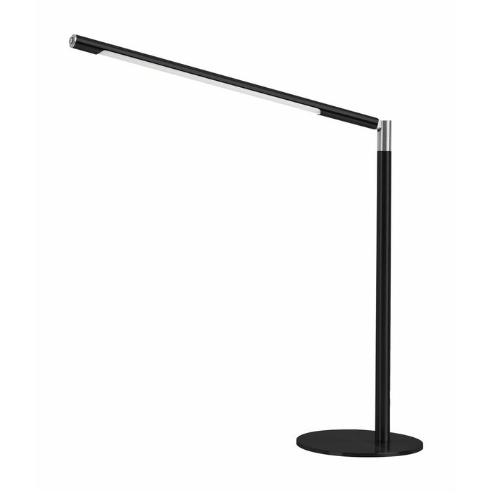 Lampă LED de Masă Archivo 2000 Aura Negru Oțel ABS 8 W 400 lm 14,8 x 39 x 42 cm