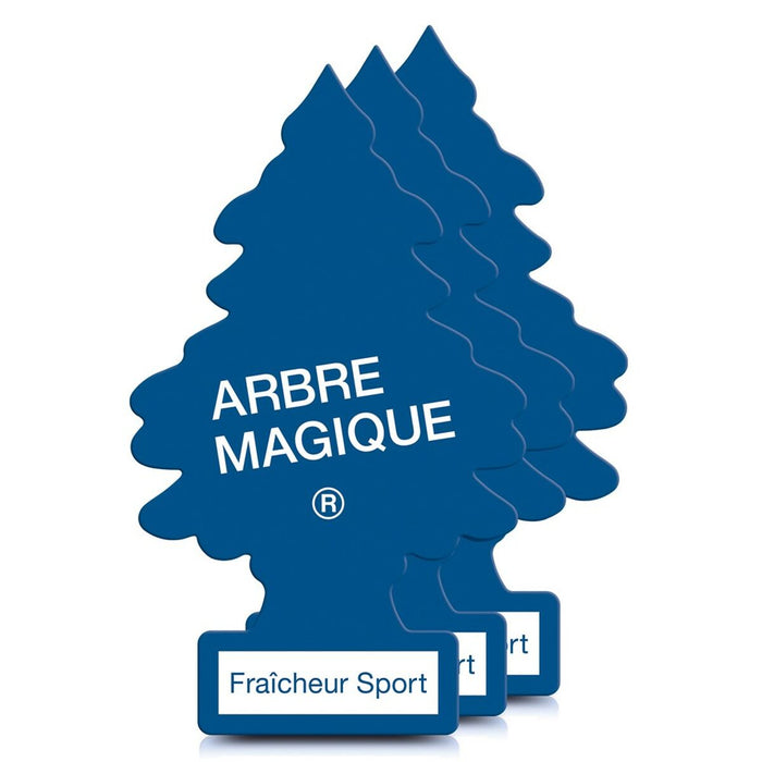 Odorizant pentru Mașină Arbre Magique Sport Pin Portocaliu (3 Unități)