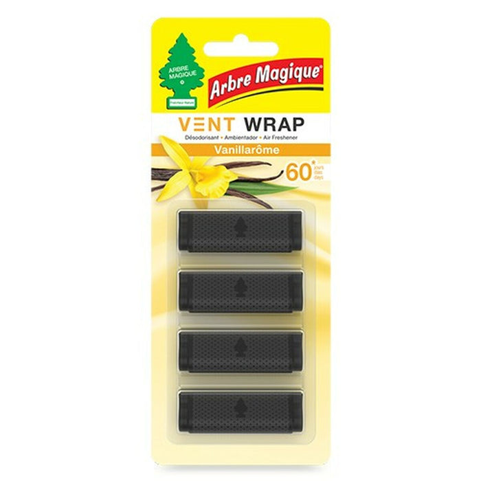 Odorizant pentru Mașină Arbre Magique PER90702 Invisible Vanilie 4 Piese